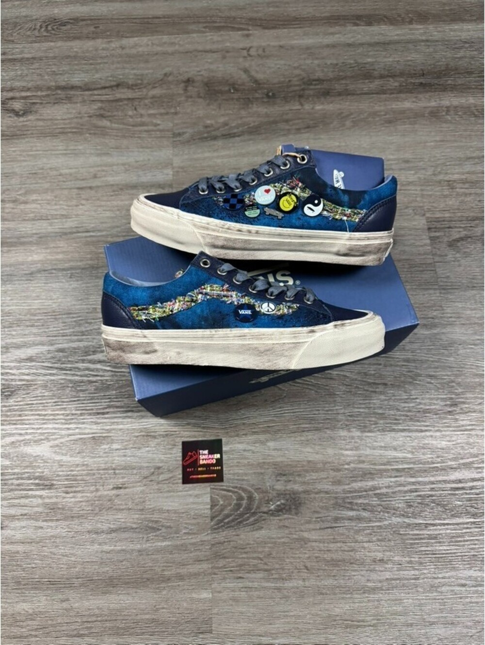Size 7.5M/9W - Vans Old Skool 36 Souvenir Navy